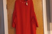 Primark Red Dress.  S. 14..  B.N.W.T