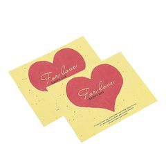 Brand New YOKIVE 60 Pack Gift Card Envelopes Business Greeting Note | Red Heart Mini Envelope Ideal for Invitations (Ye