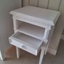 Chevet Arnaud blanc antique bedside table Image 4