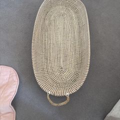 Olliella Reva Seagrass Changing Basket