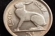 Ireland - 1968 - 3 Pence - Hare - KM.12a - UNC - [253]