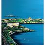 Sorrento Terrace, Dalkey, A6 framed print by artist Helen Mathews Image 2