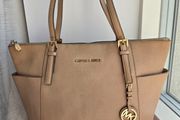Genuine Michael Kors Tan Shoulder Bag