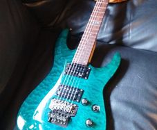 Ltd Esp MH 100QM Electric Guitar