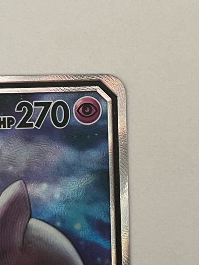 Pokemon Mewtwo and Mew GX card