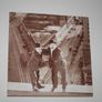 Stan & Ollie B/W Print on Canvas (40cm x 40cm) Image 5