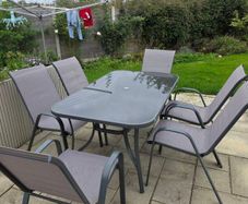 6 seater patio dining set