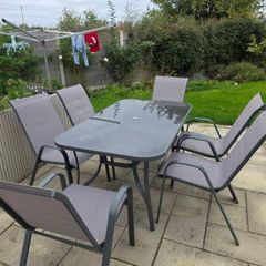6 seater patio dining set