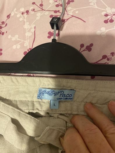 ladies linen trousersPaco Large