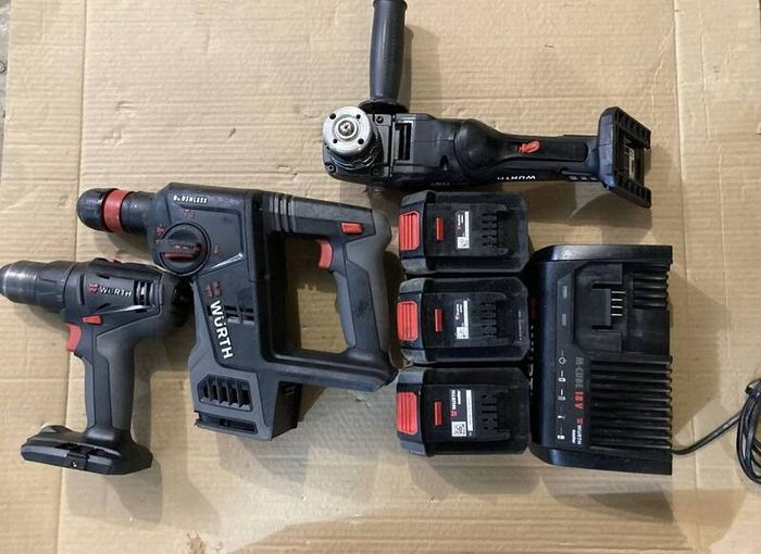 Wurth 18V M-Cube cordless power tool set