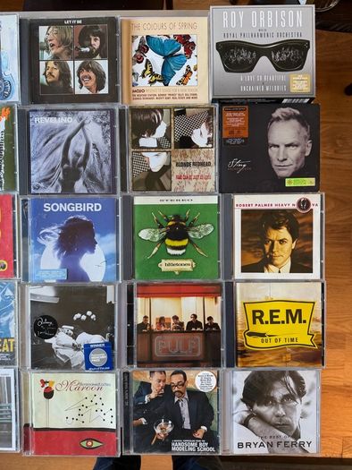 Personal Music CD and Music DVD Collection For Sale. Around 600 Titles. VG-EX Condition