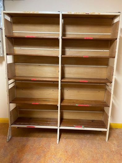 storage shelves