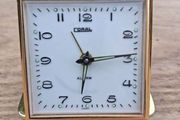 Mint Condition 1960's Coral Travel Alarm Clock