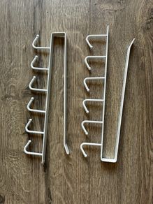 Pair of cupboard cup hooks