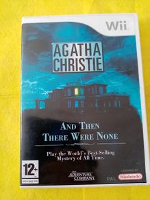Agatha Christie And Then there were none Nintendo Wii Games Original