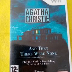 Agatha Christie And Then there were none Nintendo Wii Games Original