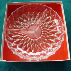 Glass plate with 3 sections