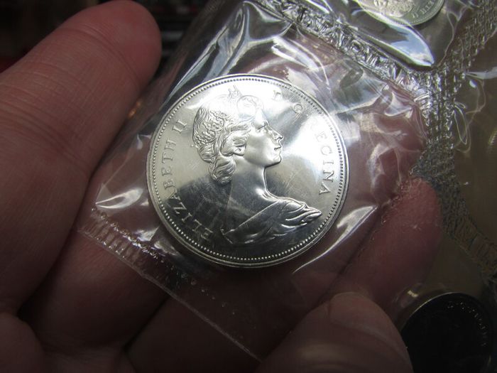 Canada Mint set 1971.British Columbia 1871-1971.Gem BU.Six coins.