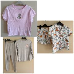 girls pj bundle age 10 years