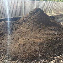 Topsoil screened