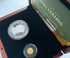 RARE Ireland Double Set Gold & Silver Proof Coin Set 2012. Michael Collins. 90th. Anniversary