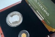 RARE Ireland double set gold &amp; silver proof coin set 2012. Michael collins. 90th. Anniversary