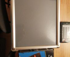 blackboard and markers