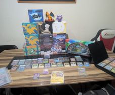 Huge personal collection of pokemon cards