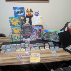 Huge personal collection of pokemon cards