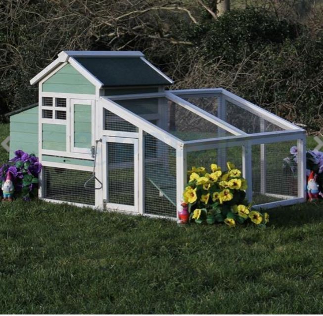 Rabbit hutch with extension
