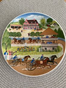 German Porcelain Plate