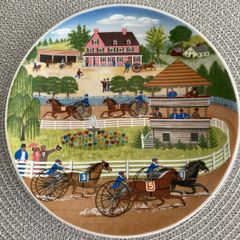 German Porcelain Plate