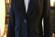 Vintage Black Trouser Suit - Size 12