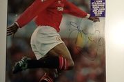 Paul Ince Manchester United Signed Magazine Page