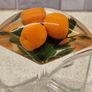 Vintage 1970s Lucite Acrylic Orange Jam Pot / Sugar Bowl with Spoon Retro Kitsch Image 4