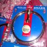PRICE REDUCED TO SELL!! Original Croydex Winchester solid Brass towel rings for quick sale ONLY 8e!! Image 2