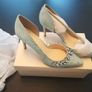 Jenny Packham Light Blue Shoes Size 8 Image 2