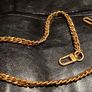Tory Burch Britten Leather Woven Convertible Crossbody Handbag Image 8