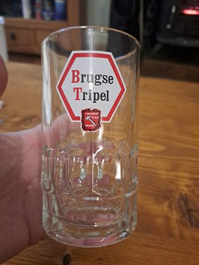 Vintage Brugse Tripel half pint tankard