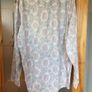 Vintage Calvin Klein Mens Paisley Cotton shirt XL Image 2