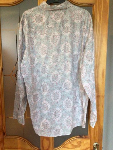 Vintage Calvin Klein Mens Paisley Cotton shirt XL
