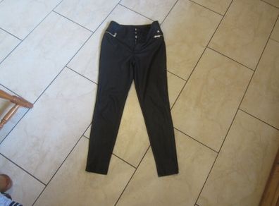 RIVER ISLAND    size 8   petite FAUX leather black