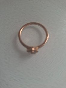 Pandura elevated Heart Ring  14k gold plating