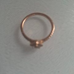 Pandura elevated Heart Ring  14k gold plating