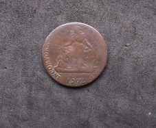1792 Irish Conder Token Halfpenny - Hibernia Mining Co. (Camac Kyan and Camac)