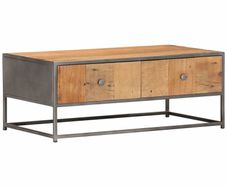 Coffee Table 90x50x35 cm Solid Reclaimed Wood