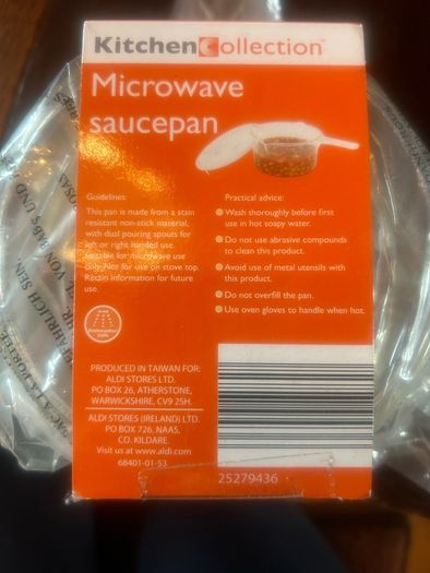 Microwave Saucepan