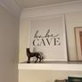 poster framed Babe Cave A3 Image 3