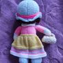 Hand-Knitted Doll with Basket Accessory Image 5