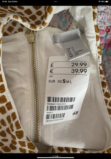 dress bnwt bodycon dress H&M occasion dress size small